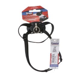 Coastal Pet Size Right Adjustable Nylon Harness - Black