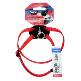 Coastal Pet Size Right Nylon Adjustable Harness - Red