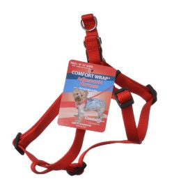Tuff Collar Nylon Adjustable Comfort Harness - Red
