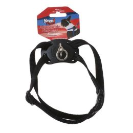 Coastal Pet Size Right Nylon Adjustable Harness - Black