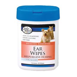 Four Paws Ear Wipes for Dogs & Cats