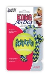Kong Squeakers Tennis Ball with Rope