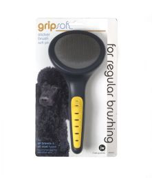 JW Gripsoft Soft Pin Slicker Brush