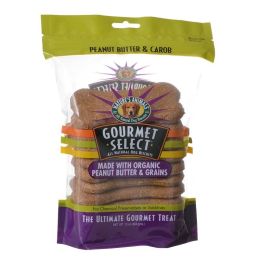 Natures Animals Gourmet Select Organic Dog Bone - Peanut Butter Flavor