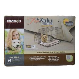 Precision Pet Pro Value by Great Crate - 1 Door Crate - Black