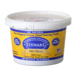 Stewart Pro-Treat 100% Freeze Dried Chicken Liver for Dogs
