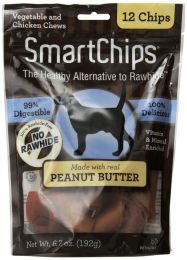 SmartBones SmartChips - Peanut Flavored Dog Chews