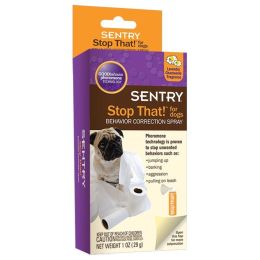 Sentry Stop That! Noise & Pherimone Spray for Dogs