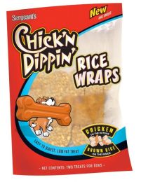 Sergeants Chick'N Dippin' Brown Rice Wraps