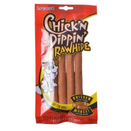 Sergeants Chick'N Dippin' Rawhide Chew Sticks