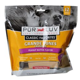 Pur Luv Grande Bone Peanut Butter Flavor