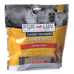 Pur Luv Grande Bone - Bacon Flavor
