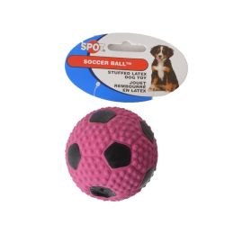 Spot Socer Ball Stuffed Latex Dog Toy