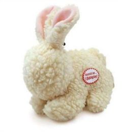 Spot Vermont Style Fleecy Rabbit Shaped Dog Toy
