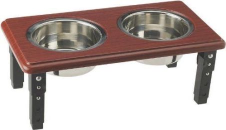 Spot Posture Pro Double Diner - Stainless Steel & Cherry Wood