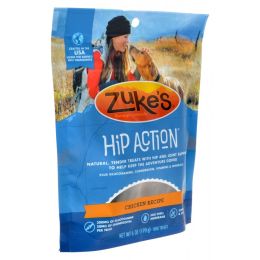 Zukes Hip Action Hip & Joint Supplement Dog Treat - Roasted Chicken Recipe
