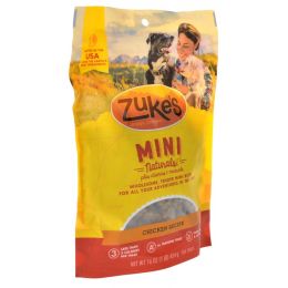 Zukes Mini Naturals Dog Treat - Roasted Chicken Recipe
