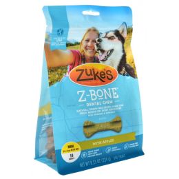 Zukes Z-Bones Dental Chews - Clean Apple Crisp