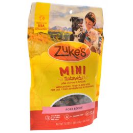Zuke's Mini Naturals Moist Dog Treats - Roasted Pork Recipe