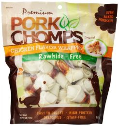 Pork Chomps Premium Pork Knotz - Chicken
