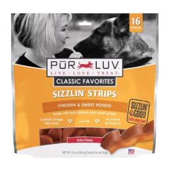 Pur Luv Sizzlin Strips - Chicken & Sweet Potato