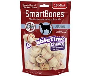 SmartBones DoubleTime Bone Chews for Dogs - Chicken