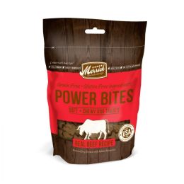 Merrick Power Bites Soft & Chewy Dog Treats - Real Texas Beef Recipe