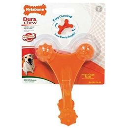 Nylabone Dura Chew Axis Bone Chew Toy - Bacon Flavor