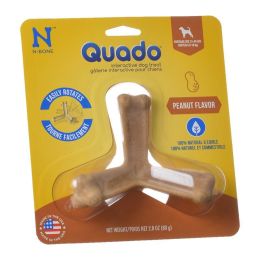 N-Bone Quado Interactive Dog Treat - Peanut Flavor