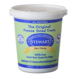 Stewart Pro-Treat 100% Freeze Dried Lamb Liver for Dogs