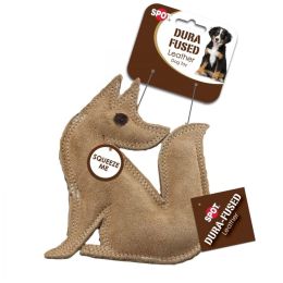 Spot Dura-Fused Leather Fox Dog Toy