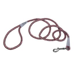 K9 Explorer Reflective Braided Rope Snap Leash - Rosebud