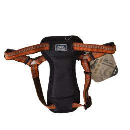 K9 Explorer Reflective Adjustable Padded Dog Harness - Campfire Orange