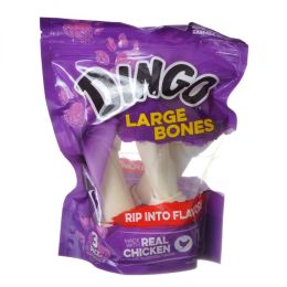 Dingo Meat in the Middle Rawhide Chew Bones (No China Sourced Ingredients)