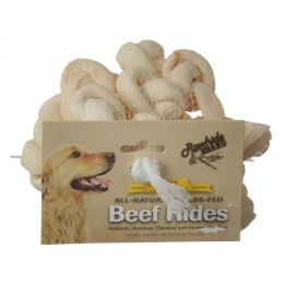 Rawhide Brand Eco Friendly Beef Hide Natural Safety-Knot Bones