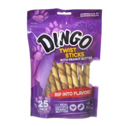 Dingo Twist Sticks with Real Chicken & Peanut Butter