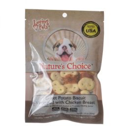 Loving Pets Nature's Choice Sweet Potato Biscuit Wrapped with Chicken Breast