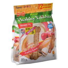 Nylabone Healthy Edibles Flavor Combos Treats - Turkey & Apple