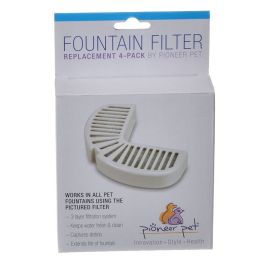 Pioneer Replacement Filters for Stainless Steel and Ceramic Fountains