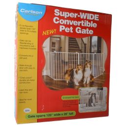 Carlson Super Wide Convertible Pet Gate