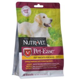 Nutri-Vet Pet-Ease Grain Free Soft Biscuits for Dogs