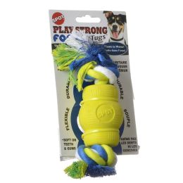 Spot Play Strong Foamz Dog Toy - Chew with Rope
