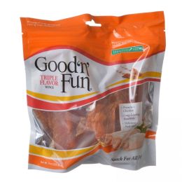 Healthy Hide Good 'n' Fun Triple-Flavor Wings - Chicken, Rawhide & Pork Hide