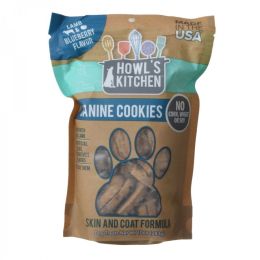 Howl's Kitchen Canine Cookies Skin & Coat Formula - Lamb & Blueberry Flavor
