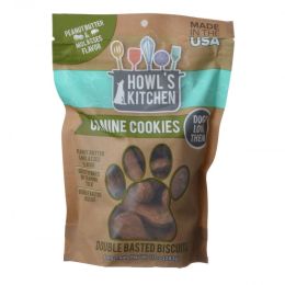 Howl's Kitchen Canine Cookies Double Basted Biscuits - Peanut Butter & Molasses Flavor