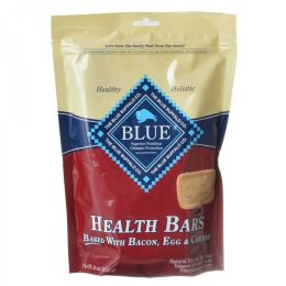 Blue Buffalo Health Bars Dog Biscuits - Baked with Bacon, Egg & Cheese