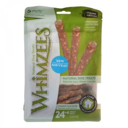 Whimzees Natural Dog Treats - Veggie Sausage Sticks