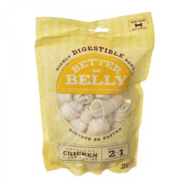 Better Belly Rawhide Chicken Liver Bones - Mini