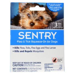 Sentry Flea & Tick Squeeze-On for Dogs