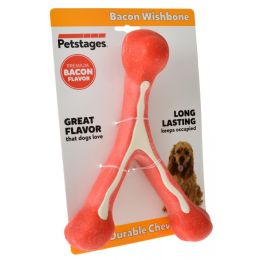 Petstages Bacon Wishbone Chew Toy